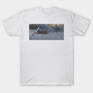 On Prancer! - White-tailed Buck T-Shirt